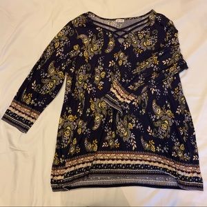 Westport Patterned Blouse